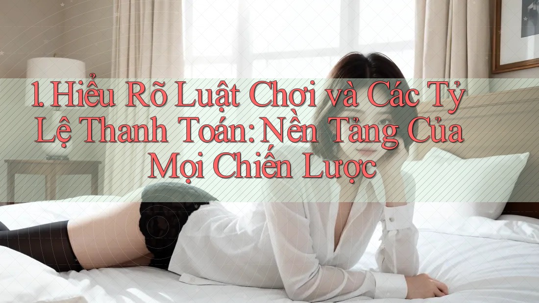 1. Hiểu Rõ Luật Chơi và Các Tỷ Lệ Thanh Toán: Nền Tảng Của Mọi Chiến Lược