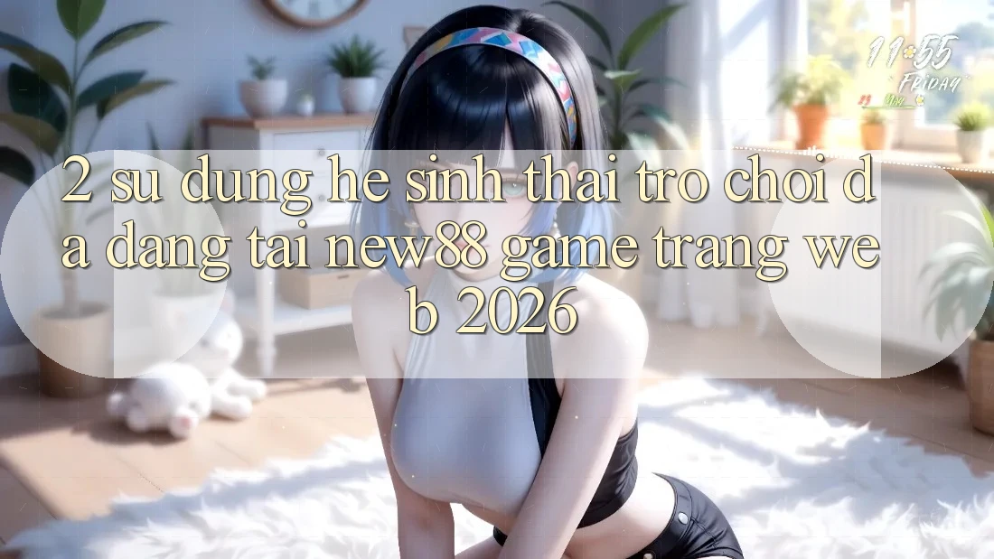 2. Sử dụng Hệ Sinh Thái Trò Chơi Đa Dạng Tại New88 Game Trang web 2026