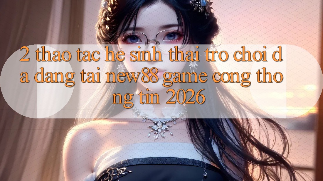2. Thao tác Hệ Sinh Thái Trò Chơi Đa Dạng Tại New88 Game Cổng thông tin 2026