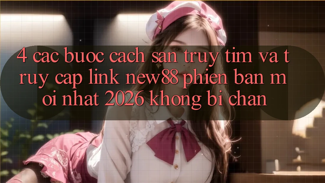 4. Các bước Cách Săn truy tìm và Truy Cập Link New88 Phiên bản mới Nhất 2026 Không Bị Chặn