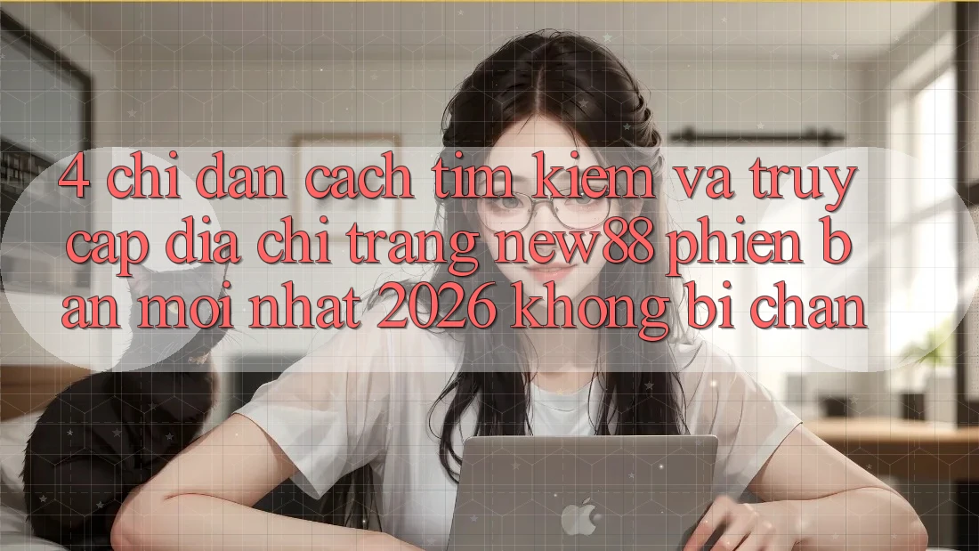 4. Chỉ dẫn Cách Tìm Kiếm và Truy Cập Địa chỉ trang New88 Phiên bản mới Nhất 2026 Không Bị Chặn