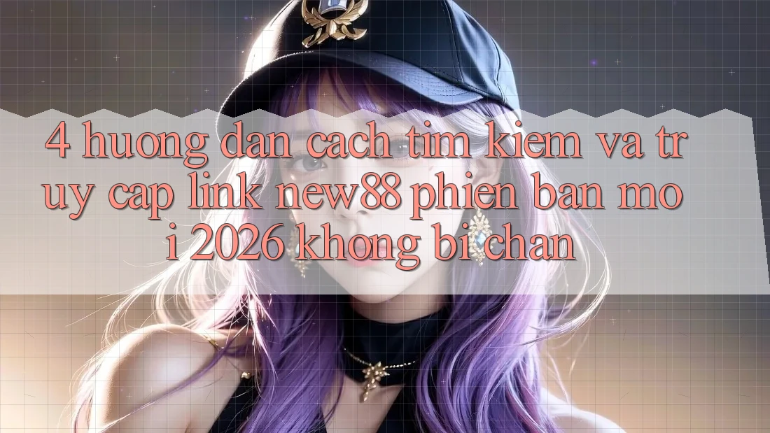 4. Hướng dẫn Cách Tìm Kiếm và Truy Cập Link New88 Phiên bản mới 2026 Không Bị Chặn