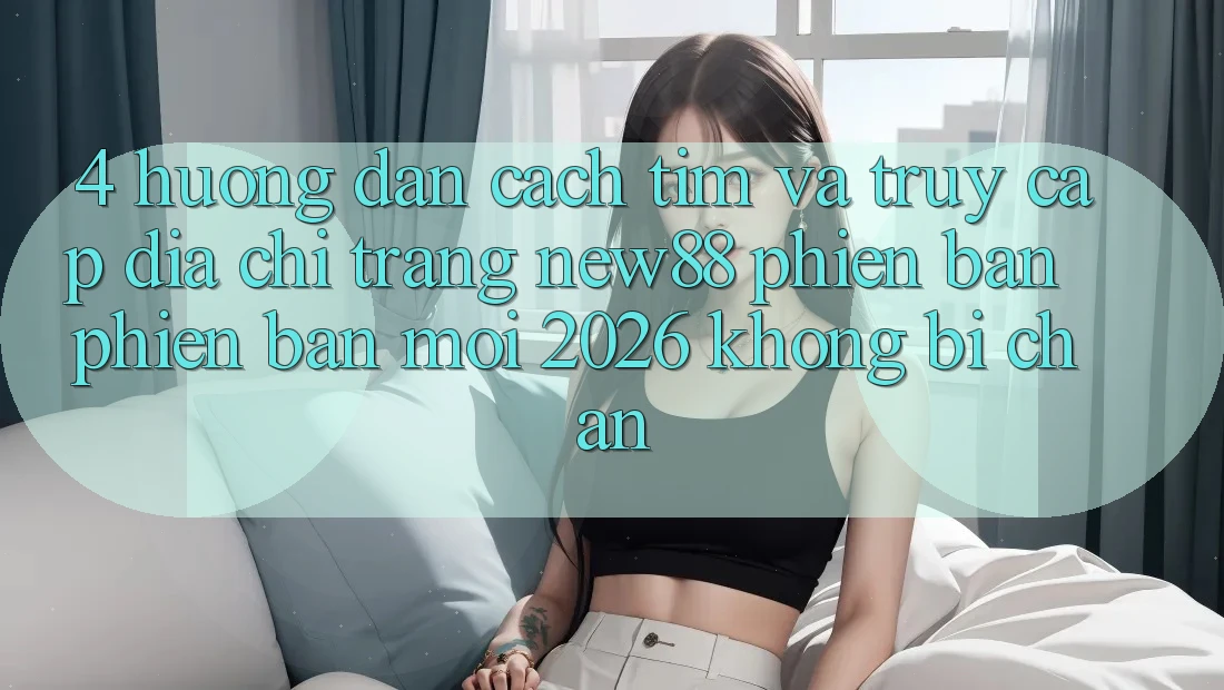 4. Hướng Dẫn Cách Tìm và Truy Cập Địa chỉ trang New88 Phiên bản phiên bản mới 2026 Không Bị Chặn