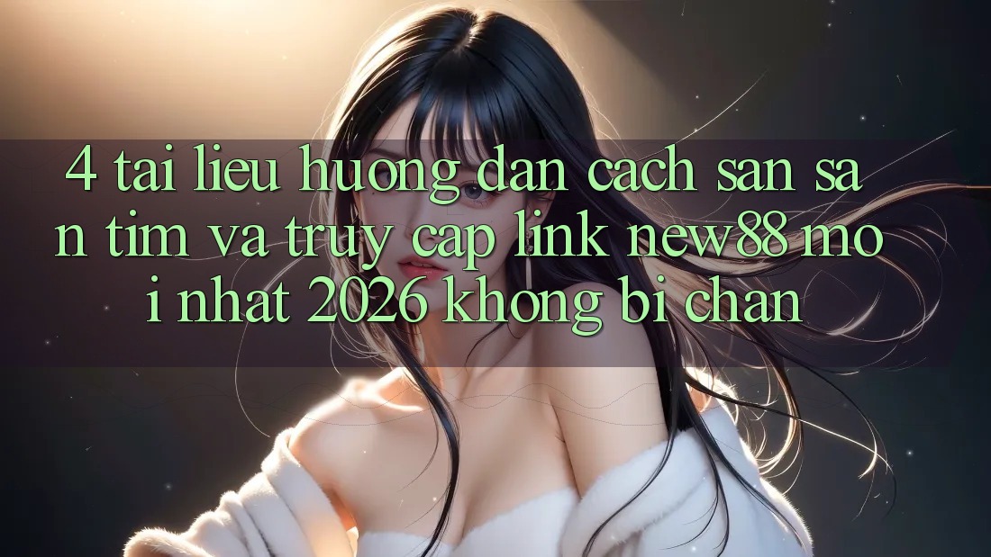 4. Tài liệu hướng dẫn Cách Săn săn tìm và Truy Cập Link New88 Mới Nhất 2026 Không Bị Chặn