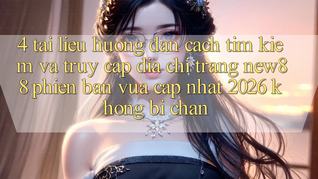 4. Tài liệu hướng dẫn Cách Tìm kiếm và Truy Cập Địa chỉ trang New88 Phiên bản vừa cập nhật 2026 Không Bị Chặn