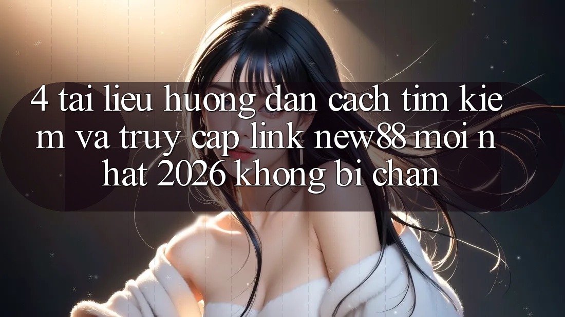 4. Tài liệu hướng dẫn Cách Tìm Kiếm và Truy Cập Link New88 Mới Nhất 2026 Không Bị Chặn