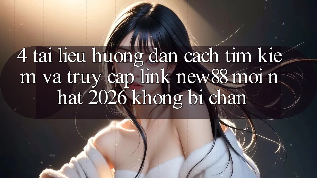 4. Tài liệu hướng dẫn Cách Tìm Kiếm và Truy Cập Link New88 Mới Nhất 2026 Không Bị Chặn
