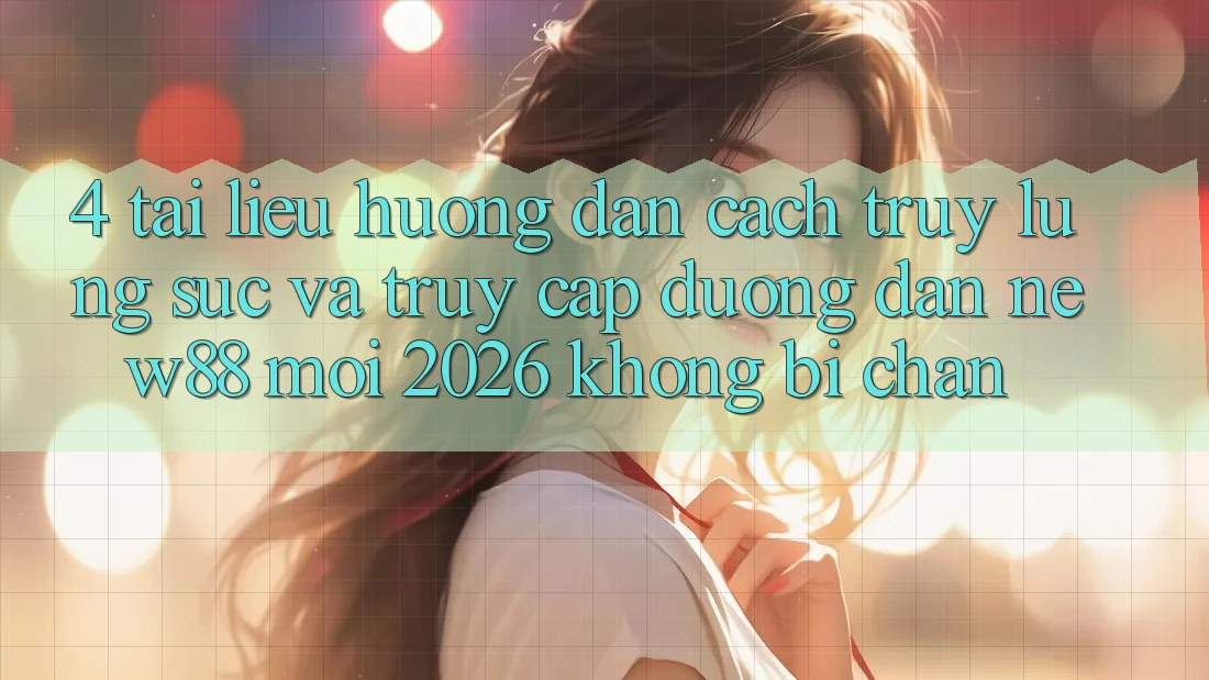 4. Tài liệu hướng dẫn Cách Truy lùng sục và Truy Cập Đường dẫn New88 Mới 2026 Không Bị Chặn
