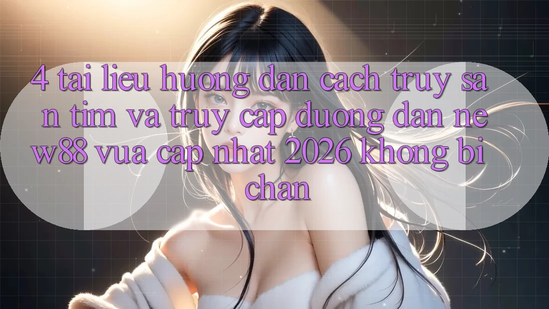 4. Tài liệu hướng dẫn Cách Truy săn tìm và Truy Cập Đường dẫn New88 Vừa cập nhật 2026 Không Bị Chặn