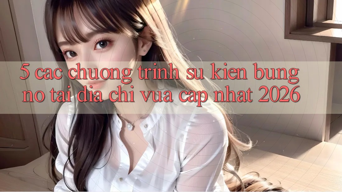 5. Các Chương Trình Sự kiện Bùng Nổ Tại Địa Chỉ Vừa cập nhật 2026