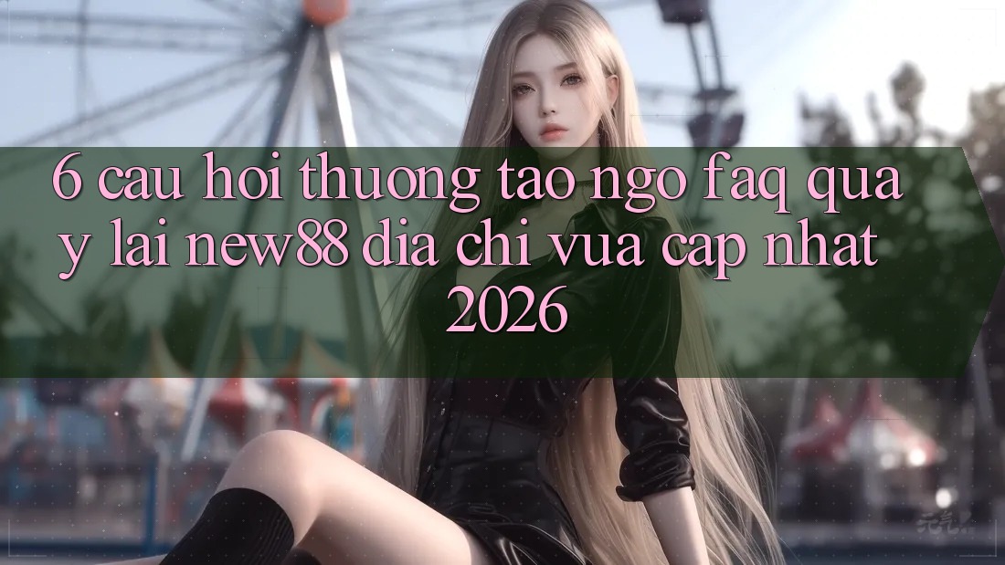6. Câu Hỏi Thường Tao ngộ (FAQ) Quay lại New88 Địa Chỉ Vừa cập nhật 2026
