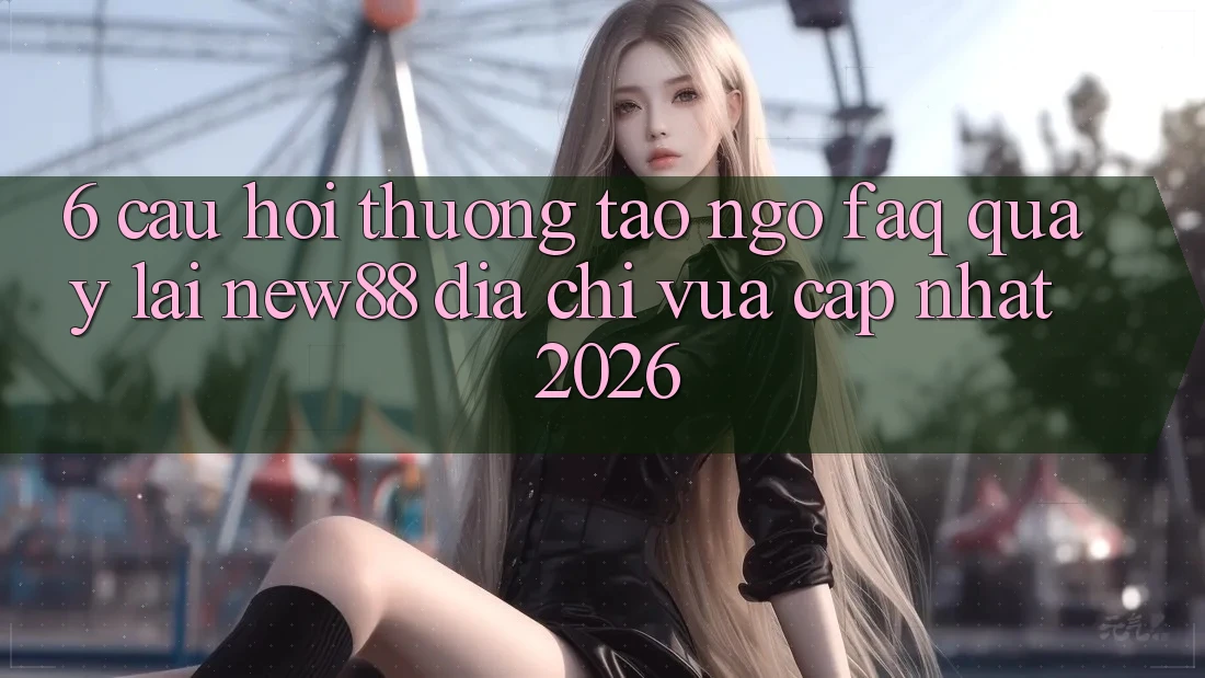6. Câu Hỏi Thường Tao ngộ (FAQ) Quay lại New88 Địa Chỉ Vừa cập nhật 2026