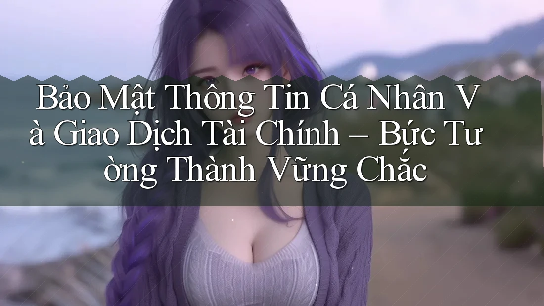 Bảo Mật Thông Tin Cá Nhân Và Giao Dịch Tài Chính – Bức Tường Thành Vững Chắc