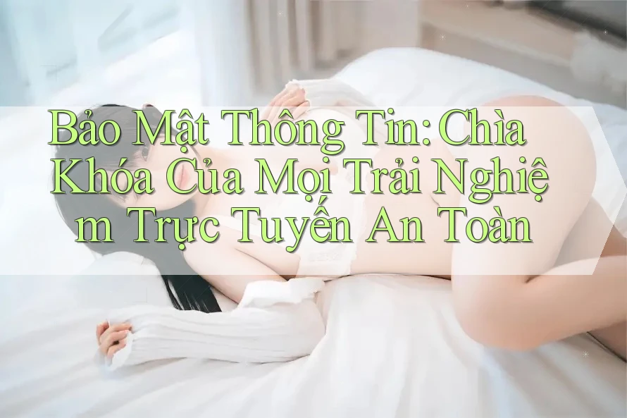Bảo Mật Thông Tin: Chìa Khóa Của Mọi Trải Nghiệm Trực Tuyến An Toàn
