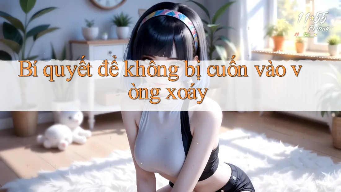 Bí quyết để không bị cuốn vào vòng xoáy