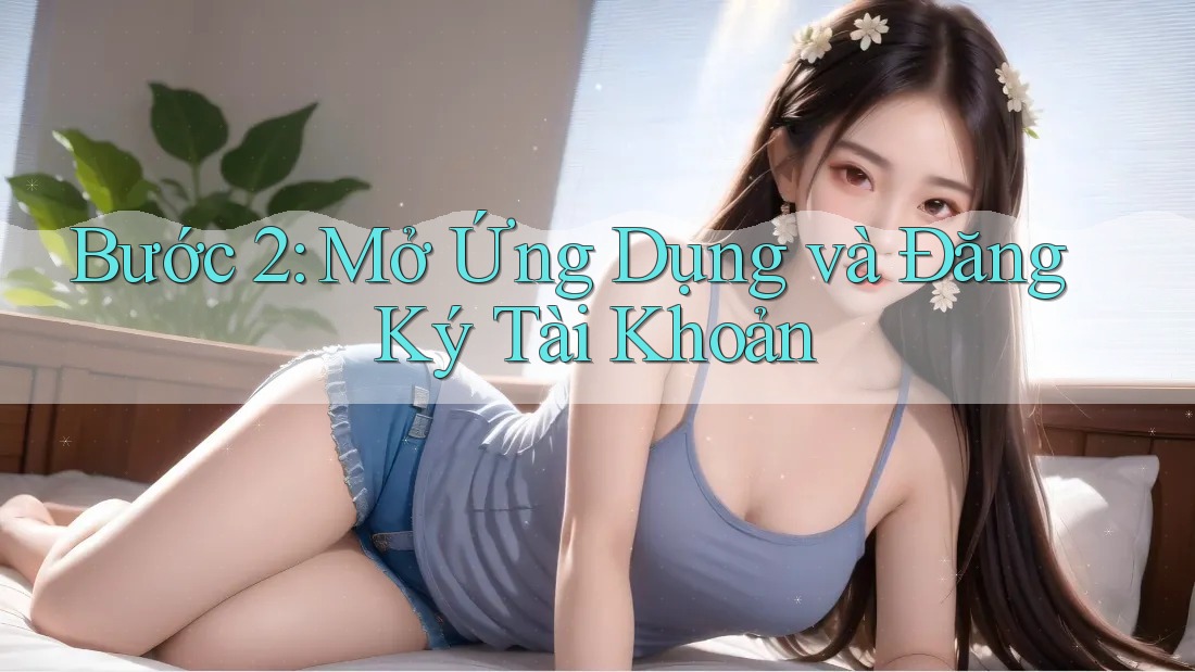 Bước 2: Mở Ứng Dụng và Đăng Ký Tài Khoản