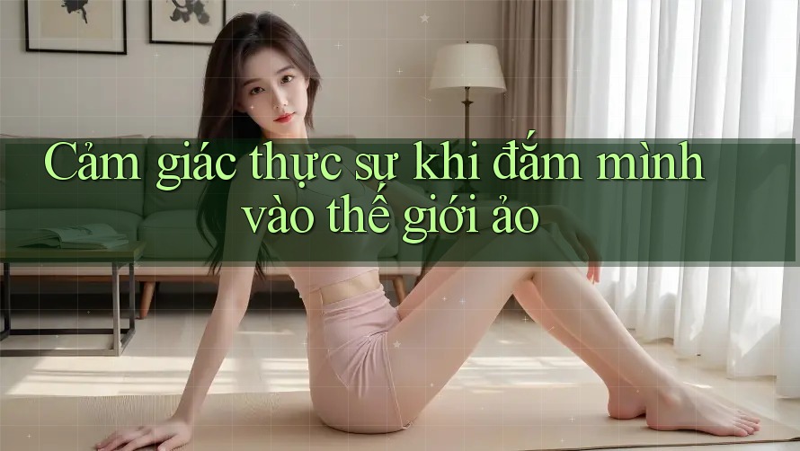 Cảm giác thực sự khi đắm mình vào thế giới ảo Cảm giác thực sự khi đắm mình vào thế giới ảo