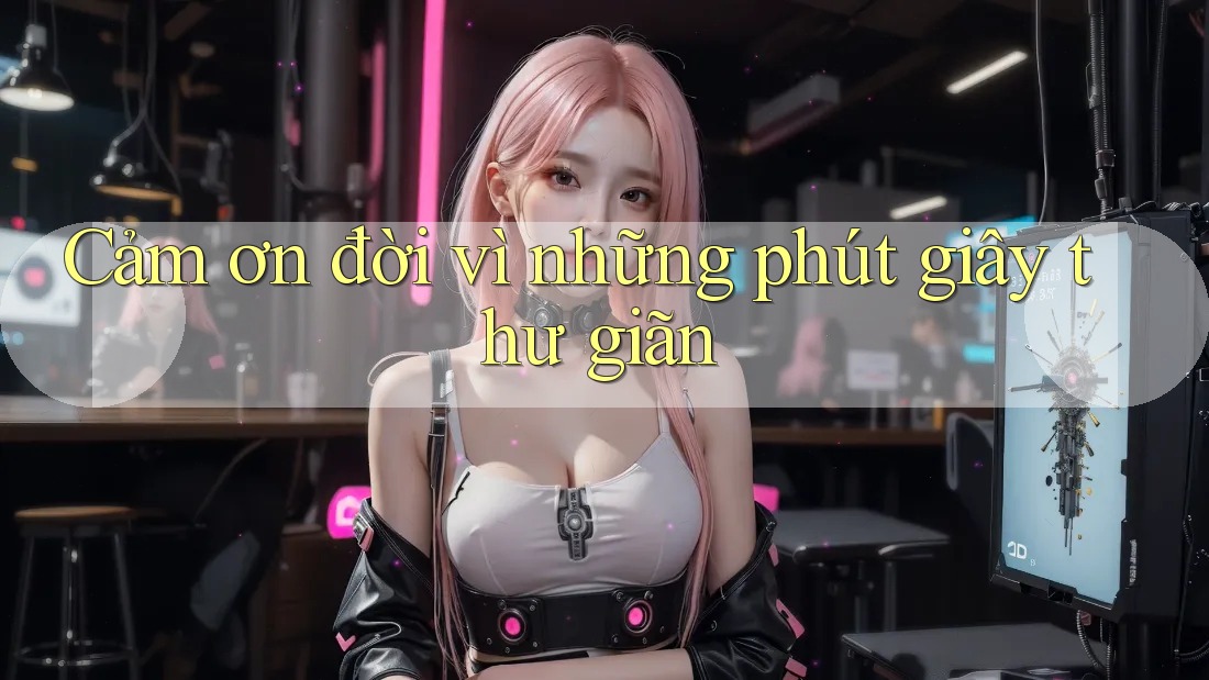 Cảm ơn đời vì những phút giây thư giãn