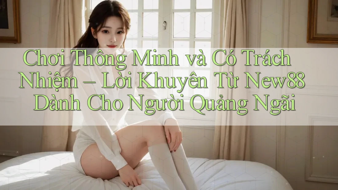 Chơi Thông Minh và Có Trách Nhiệm – Lời Khuyên Từ New88 Dành Cho Người Quảng Ngãi