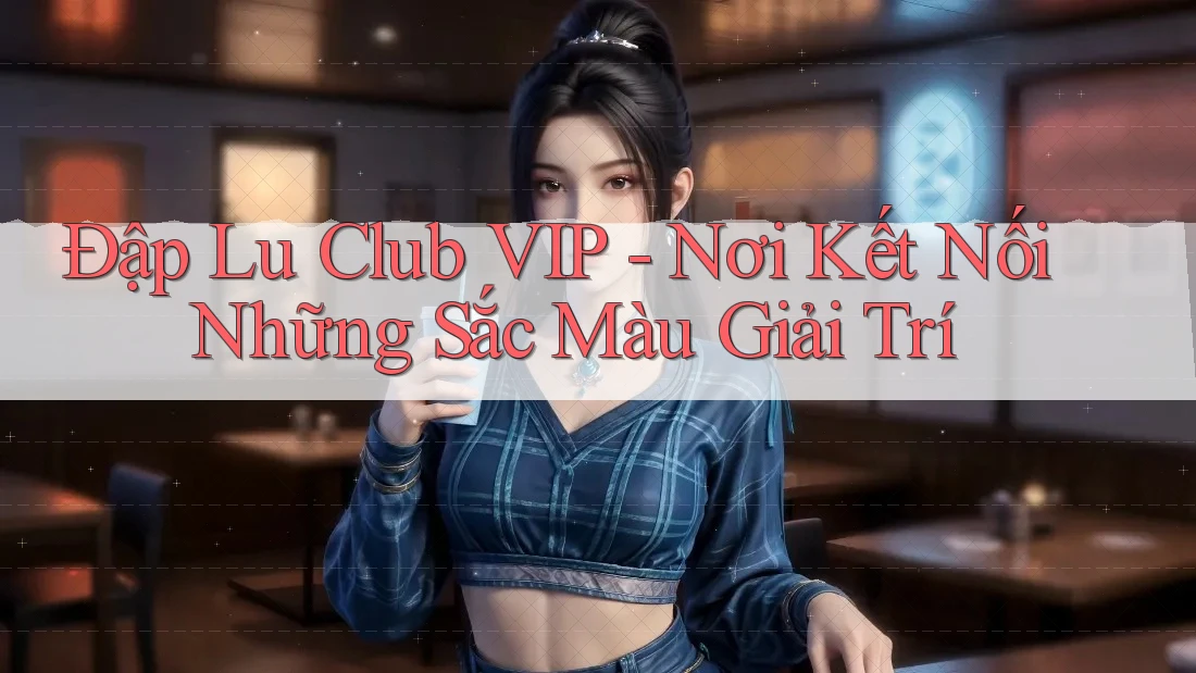 Đập Lu Club VIP - Nơi Kết Nối Những Sắc Màu Giải Trí