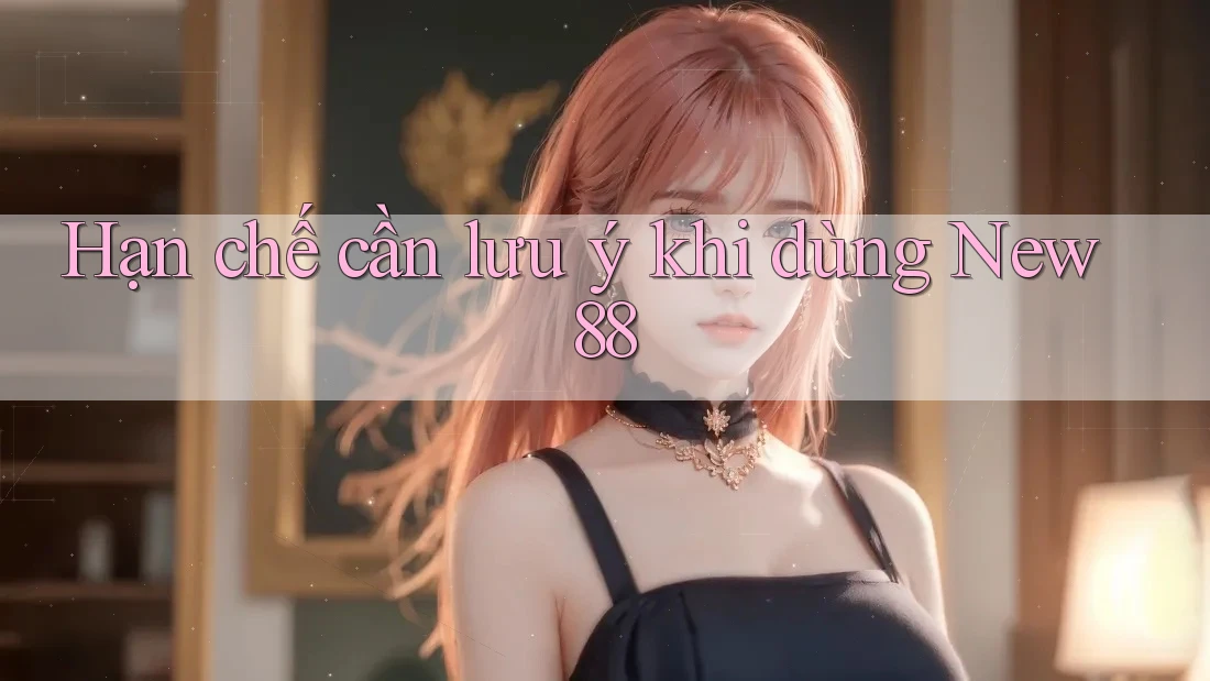 Hạn chế cần lưu ý khi dùng new88