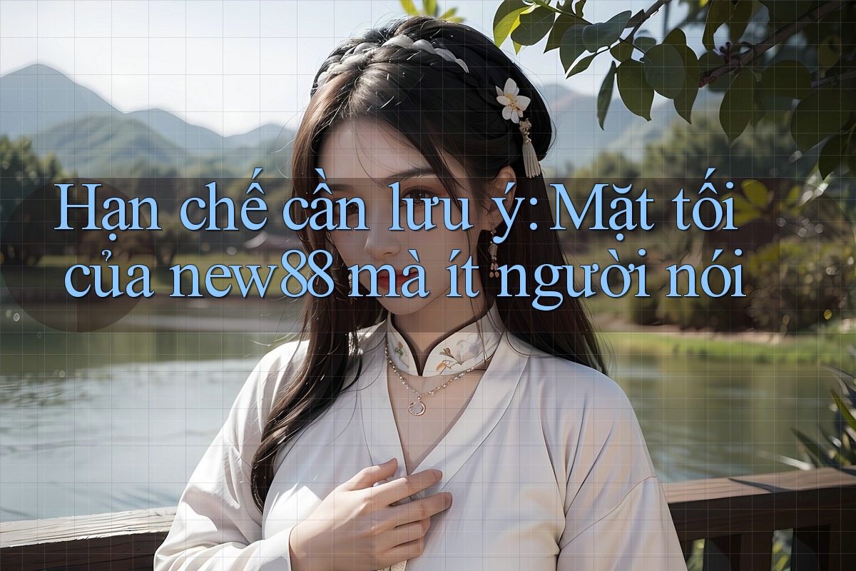 Hạn chế cần lưu ý: Mặt tối của new88 mà ít người nói