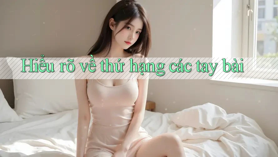 Hiểu rõ về thứ hạng các tay bài