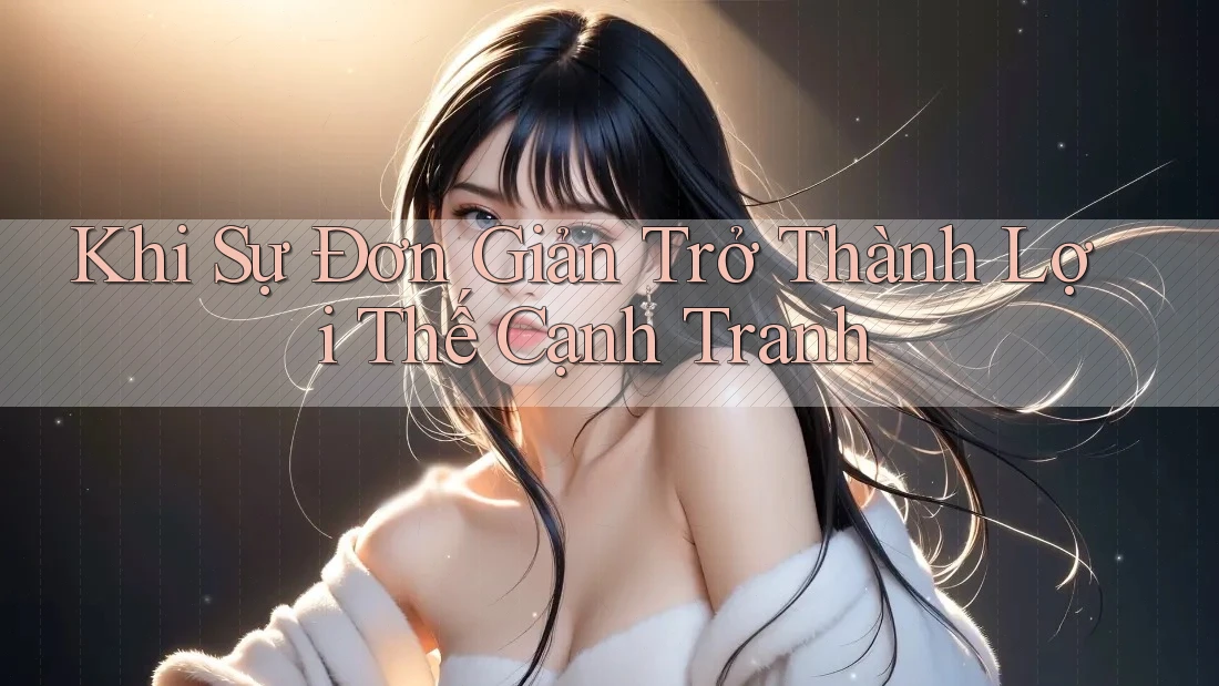 Khi Sự Đơn Giản Trở Thành Lợi Thế Cạnh Tranh