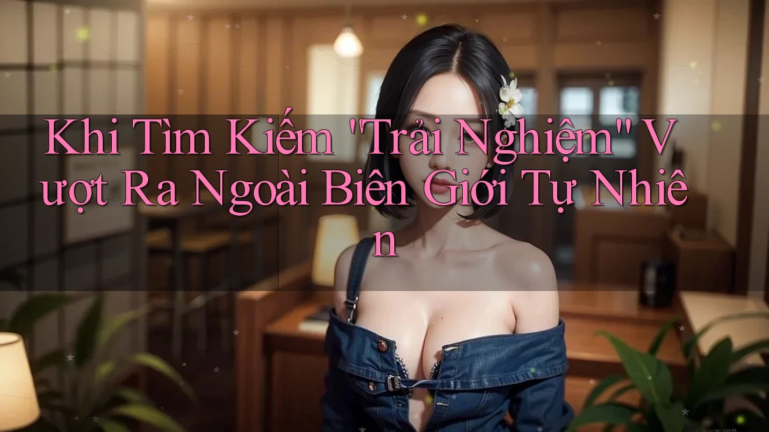 Khi Tìm Kiếm “Trải Nghiệm” Vượt Ra Ngoài Biên Giới Tự Nhiên