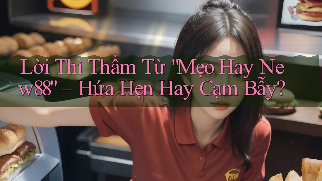 Lời Thì Thầm Từ “Mẹo Hay New88” – Hứa Hẹn Hay Cạm Bẫy?