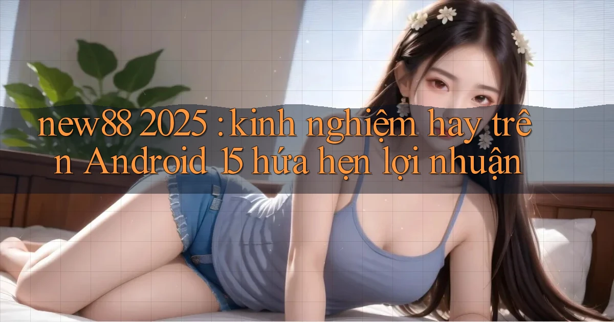 new88 2025 kinh nghiệm hay trên Android 15 hứa hẹn lợi nhuận