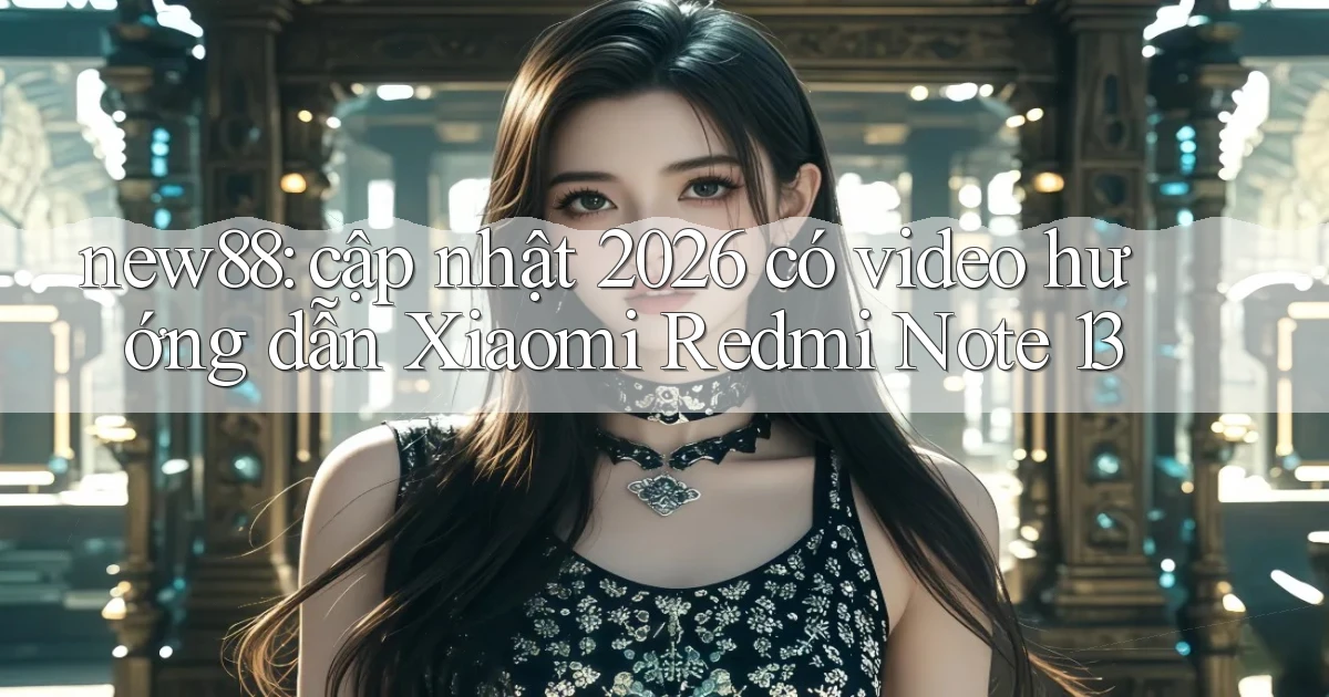 new88 cập nhật 2026 có video hướng dẫn Xiaomi Redmi Note 13