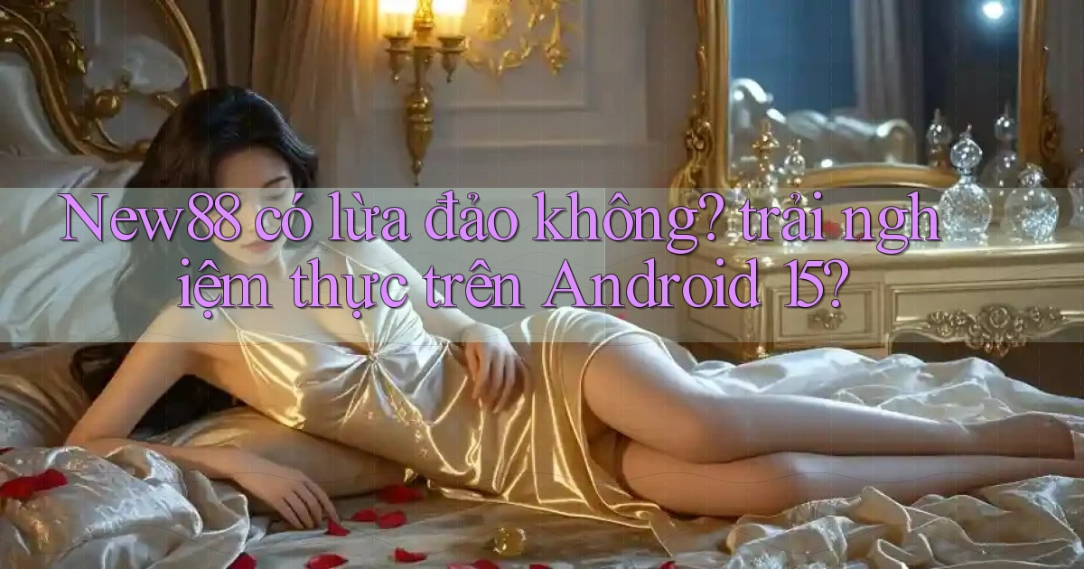 New88 có lừa đảo không trải nghiệm thực trên Android 15