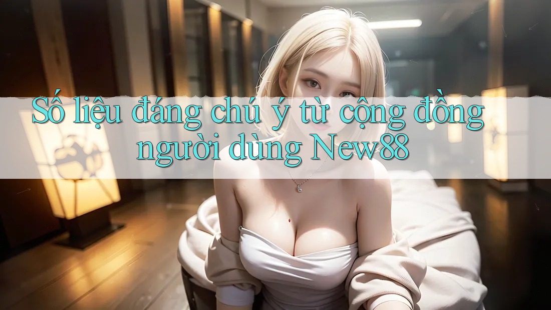 Số liệu đáng chú ý từ cộng đồng người dùng new88