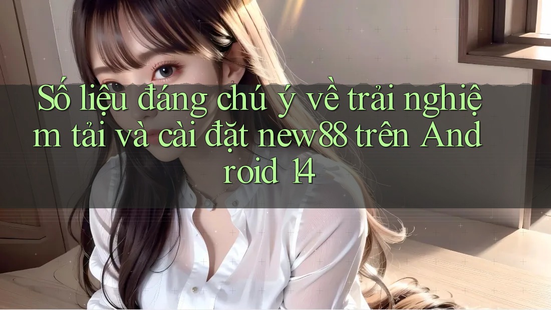 Số liệu đáng chú ý về trải nghiệm tải và cài đặt new88 trên Android 14