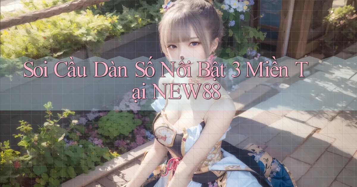 soi cầu dàn số nổi bật 3 miền tại new88