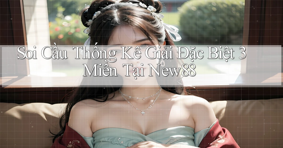 soi cầu thống kê giải đặc biệt 3 miền tại new88