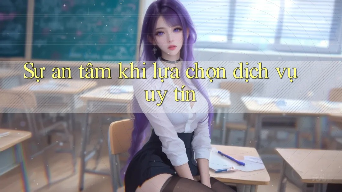 Sự an tâm khi lựa chọn dịch vụ uy tín