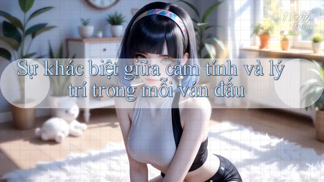 Sự khác biệt giữa cảm tính và lý trí trong mỗi ván đấu