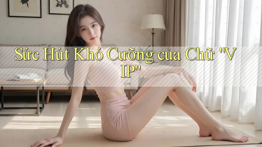 Sức Hút Khó Cưỡng của Chữ “VIP”
