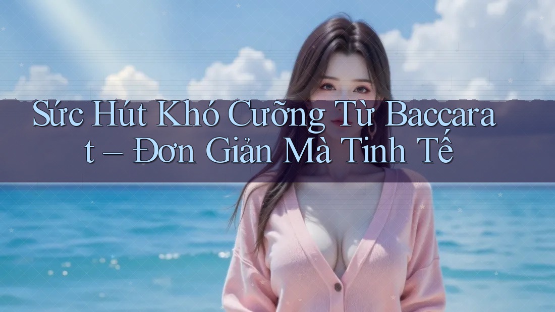 Sức Hút Khó Cưỡng Từ Baccarat – Đơn Giản Mà Tinh Tế