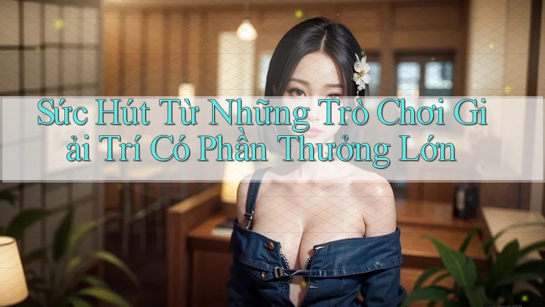 Sức Hút Từ Những Trò Chơi Giải Trí Có Phần Thưởng Lớn
