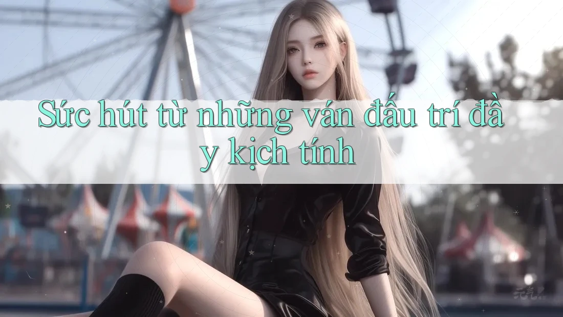 Sức hút từ những ván đấu trí đầy kịch tính