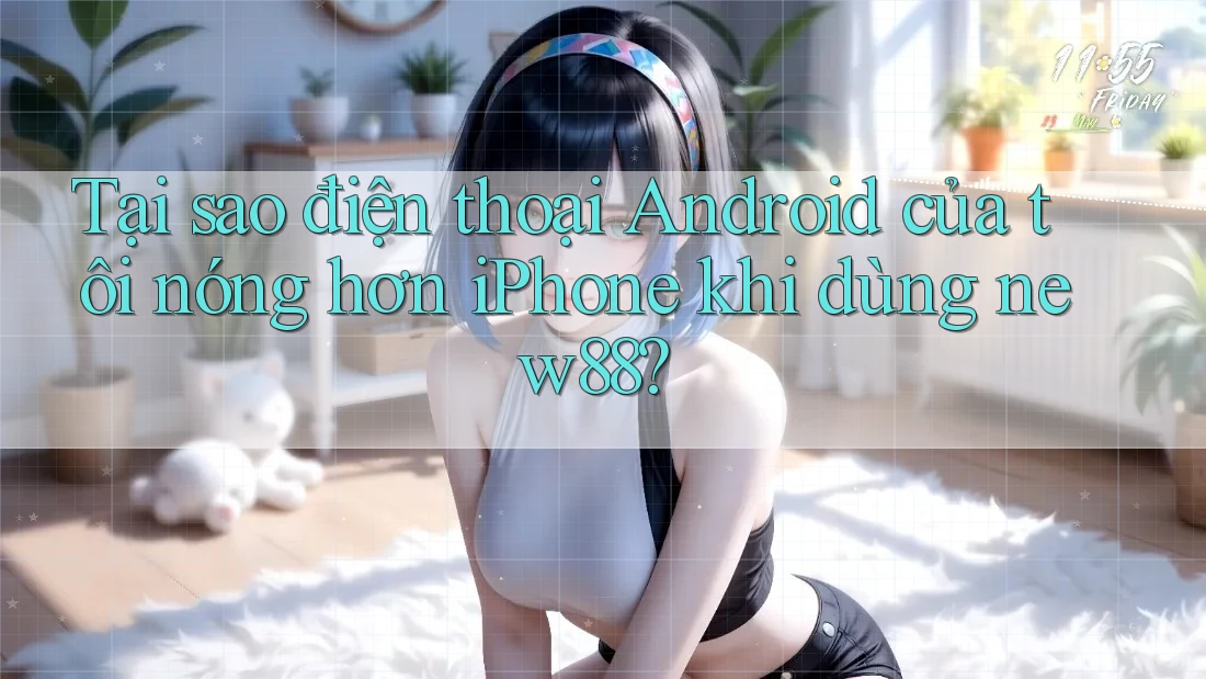 Tại sao điện thoại Android của tôi nóng hơn iPhone khi dùng new88?