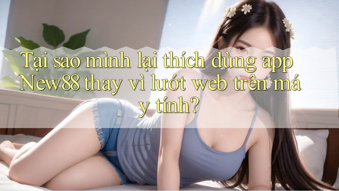 Tại sao mình lại thích dùng app New88 thay vì lướt web trên máy tính? Tại sao mình lại thích dùng app New88 thay vì lướt web trên máy tính?