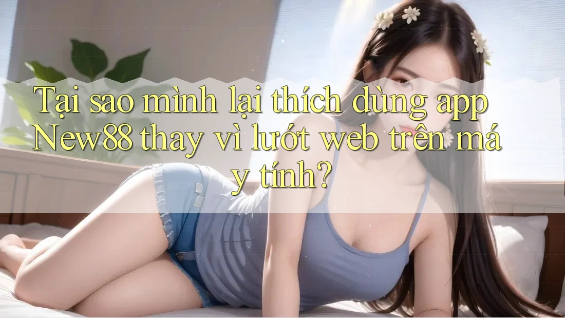 Tại sao mình lại thích dùng app New88 thay vì lướt web trên máy tính? Tại sao mình lại thích dùng app New88 thay vì lướt web trên máy tính?