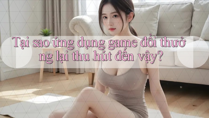 Tại sao ứng dụng game đổi thưởng lại thu hút đến vậy?