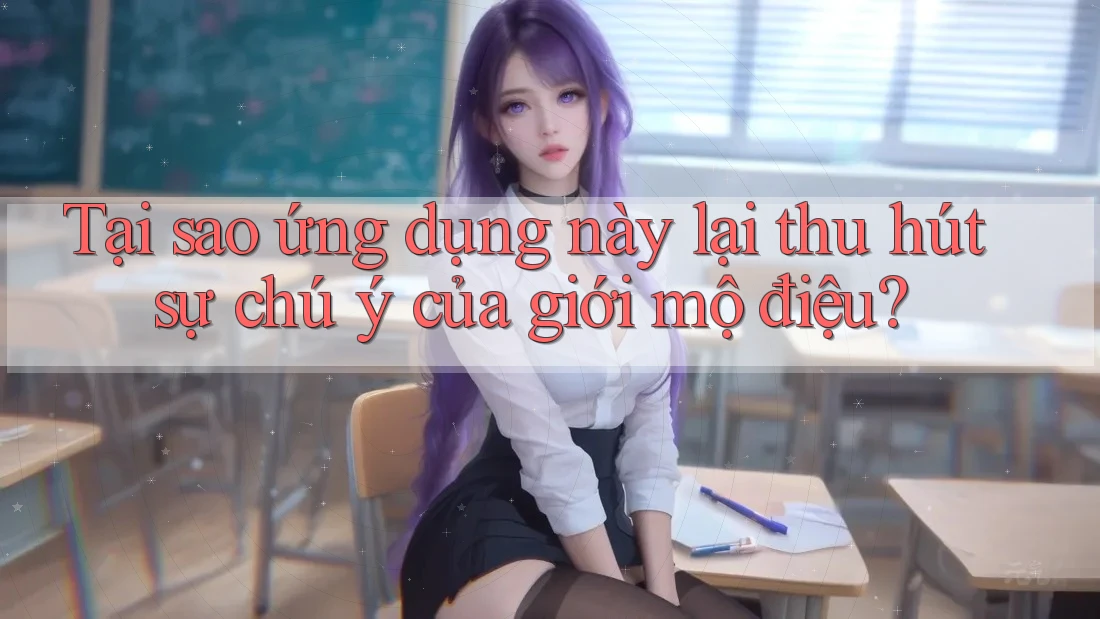 Tại sao ứng dụng này lại thu hút sự chú ý của giới mộ điệu?