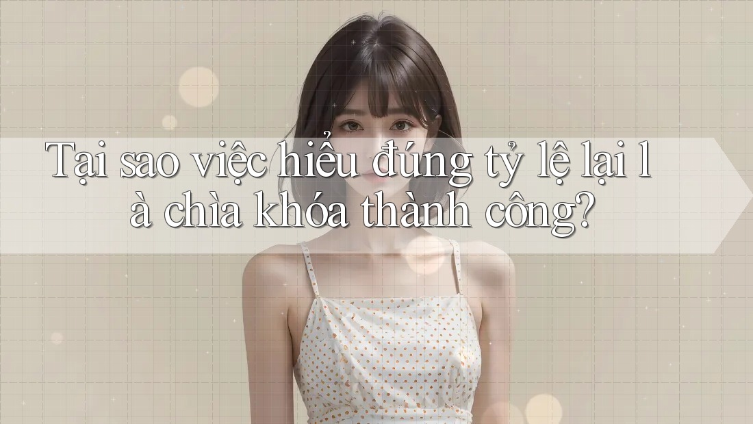 Tại sao việc hiểu đúng tỷ lệ lại là chìa khóa thành công?