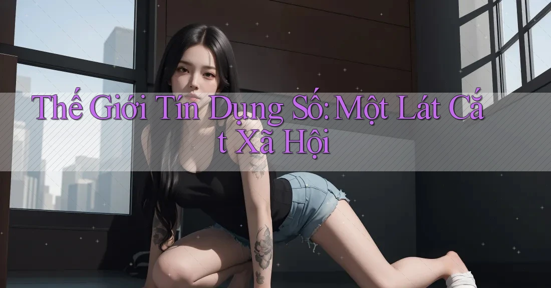 Thế Giới Tín Dụng Số: Một Lát Cắt Xã Hội
